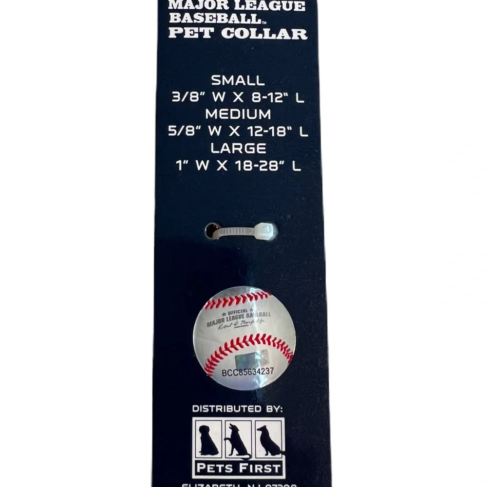 NWT Chicago CUBS MLB Dog Collar size S